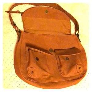 A medium sized purse